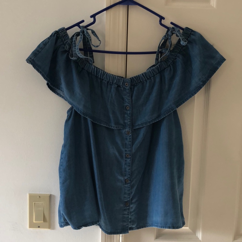 Lucky Brand off-shoulder top